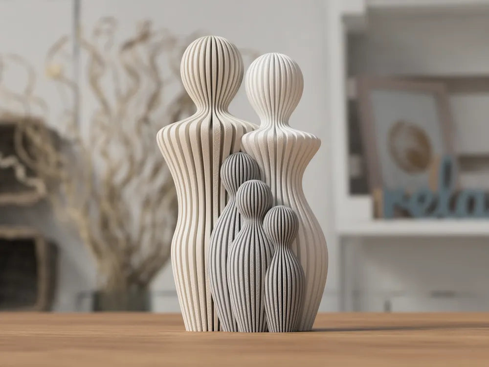 Famiglia – Scultura decorativa personalizzabile