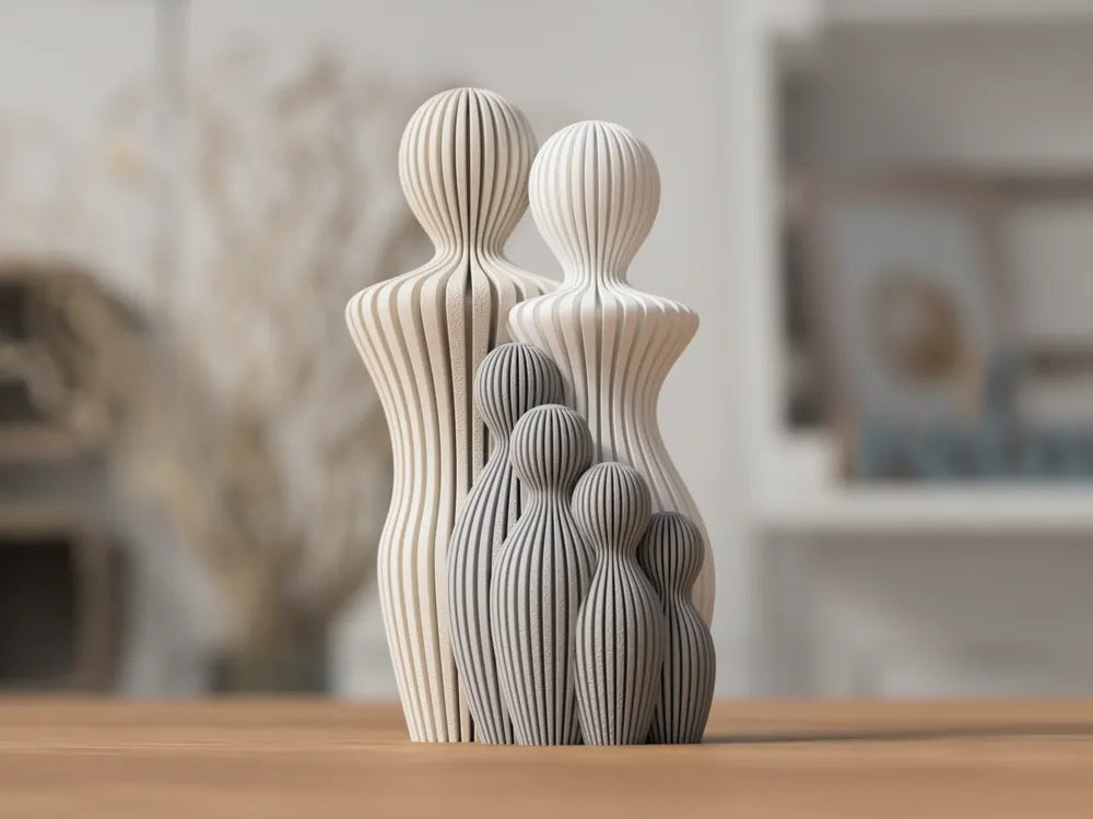 Famiglia – Scultura decorativa personalizzabile