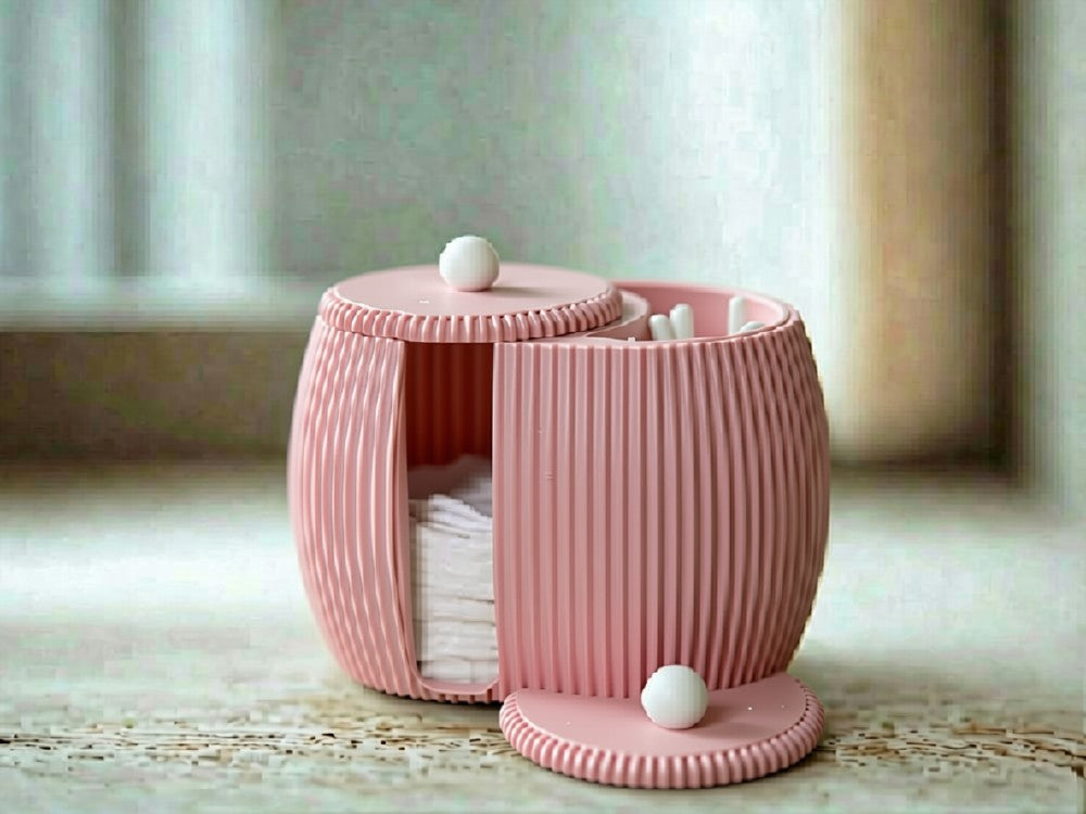 Porta dischetti di cotone e cotton fioc
