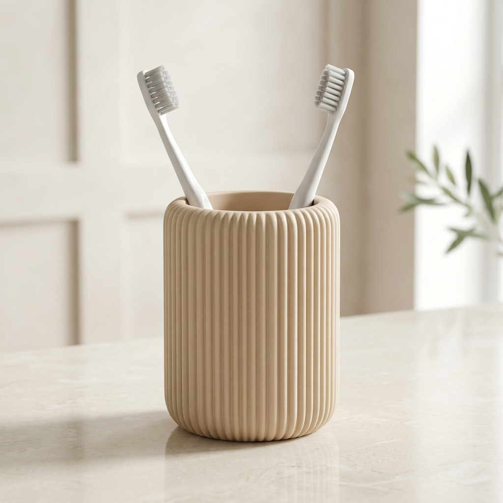 Portaspazzolini beige