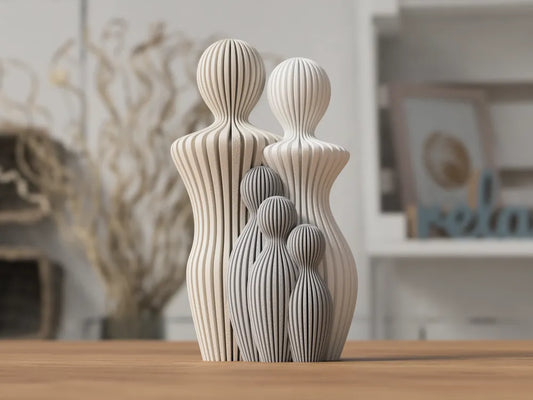 Famiglia – Scultura decorativa personalizzabile