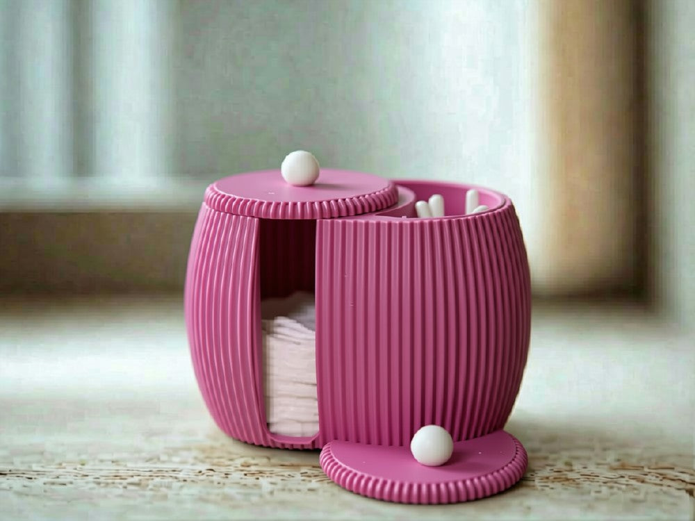 Porta dischetti di cotone e cotton fioc