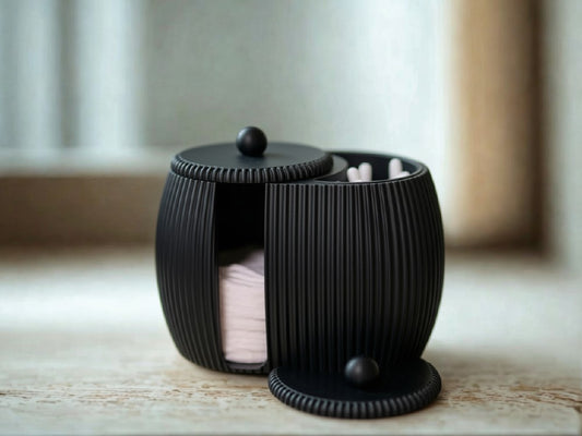 Porta dischetti di cotone e cotton fioc